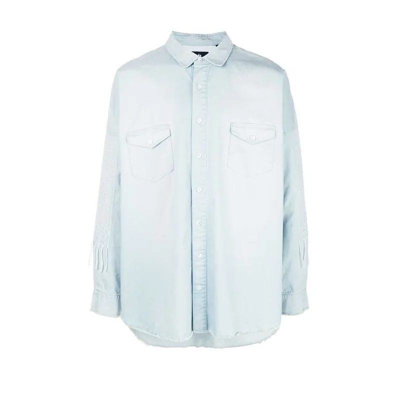 Versatile Men's Short-Sleeve ShirtsGUY AND HIS GUN WOVEN SHIRT