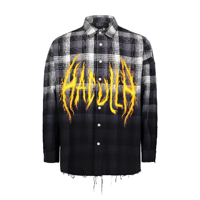 Men's Custom Dress Shirts for a Personalized FitHAC ON FIRE SHIRT DIP DYE PLAID
