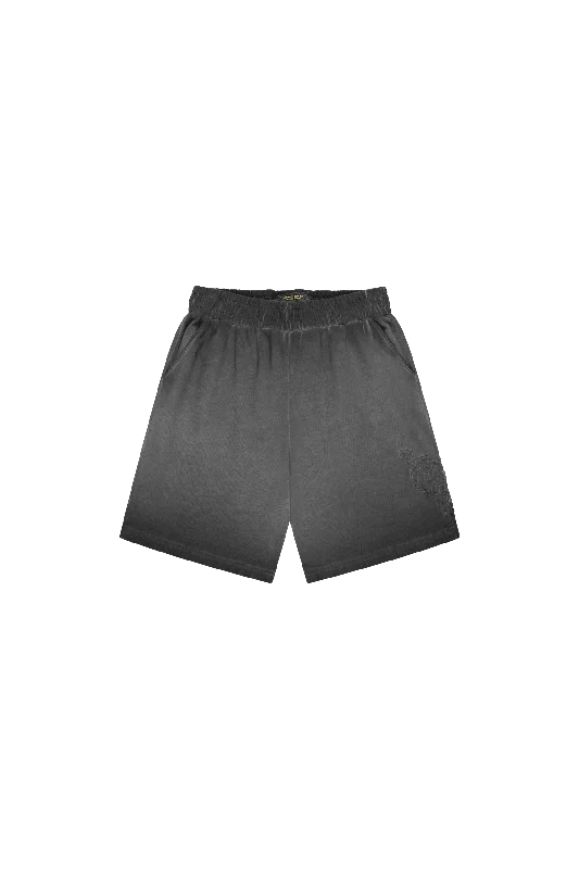 Men's Pants with Reflective Stripes for SafetyHEART PATCHED SHORTS GREY