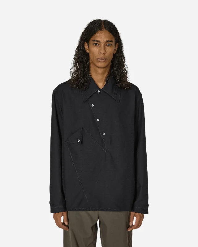 Men's Versatile Dress Shirts for Multiple OccasionsJarocka Overshirt Jet Black