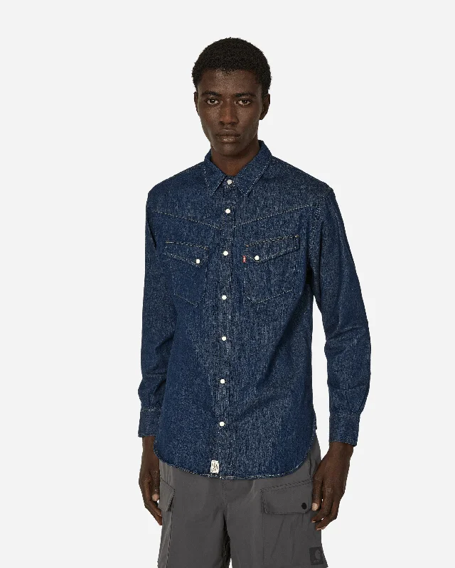 Men's Long-Sleeve Shirts for Year-Round Wear'54 Longhorn Longsleeve Shirt Blue