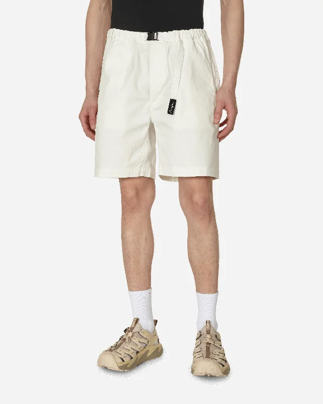 Men's Pants with Flat-Front DesignsFlex Climber Wide Shorts Off White