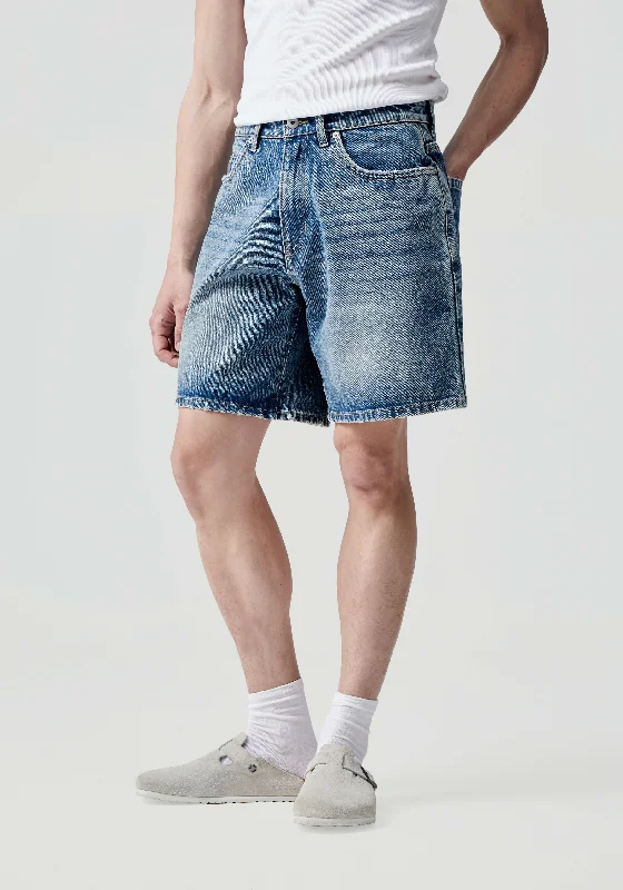 Men's Pants with Flap PocketsMKI 16OZ DENIM SHORTS