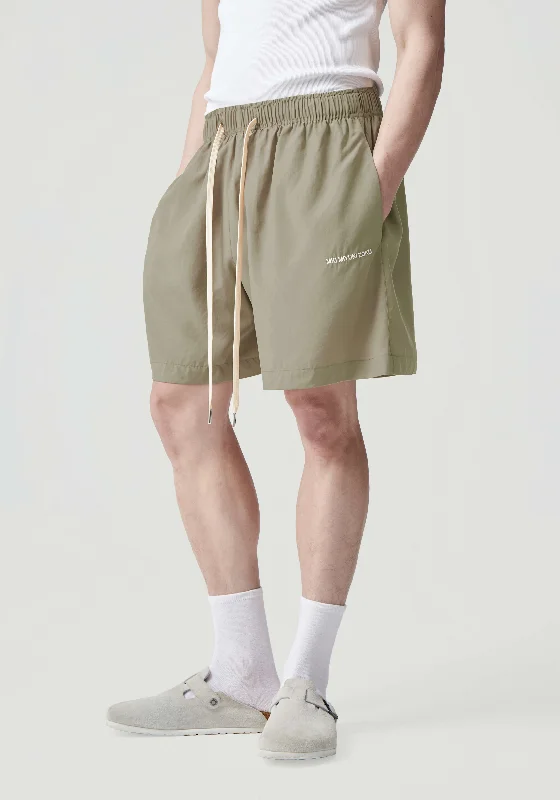 Men's Pants with Patch PocketsMKI TENCEL SHORTS