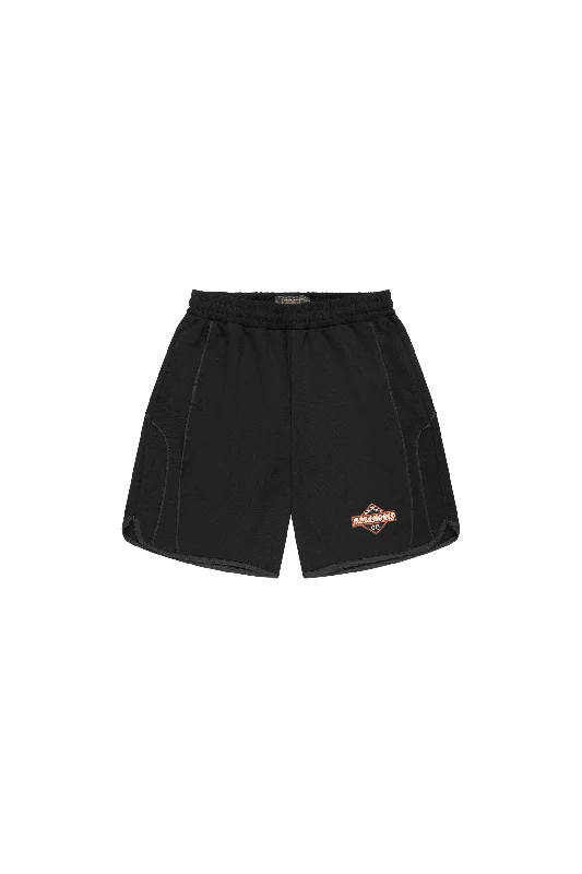 Men's Party Pants for a Fun Night OutMORE MONEY MESH SHORTS BLACK