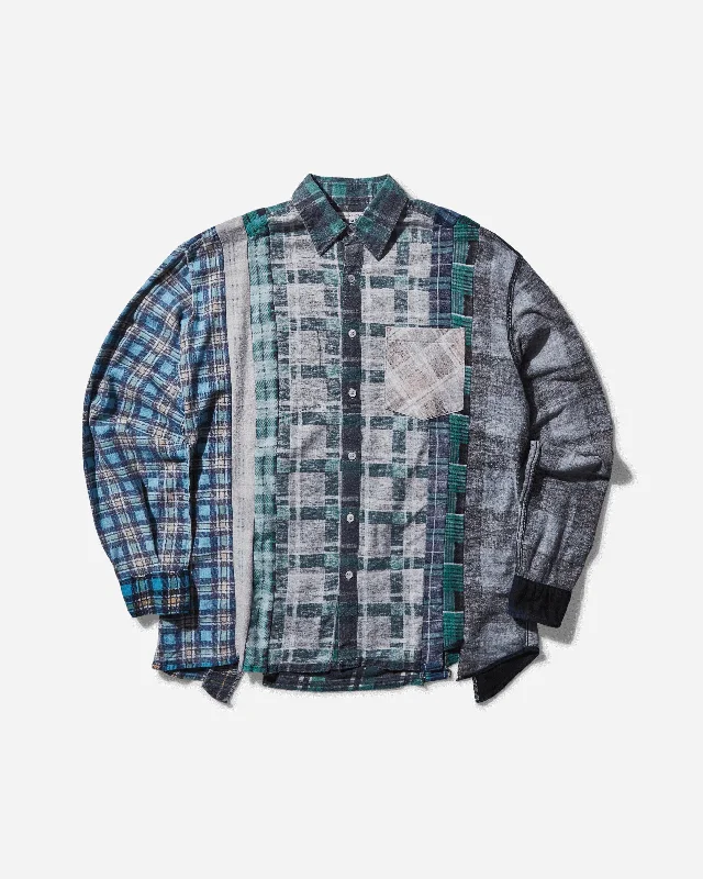 Men's Organic Cotton Shirts for Eco-ConsciousnessMen's 7 Cuts I.O. Flannel Shirt Multicolor