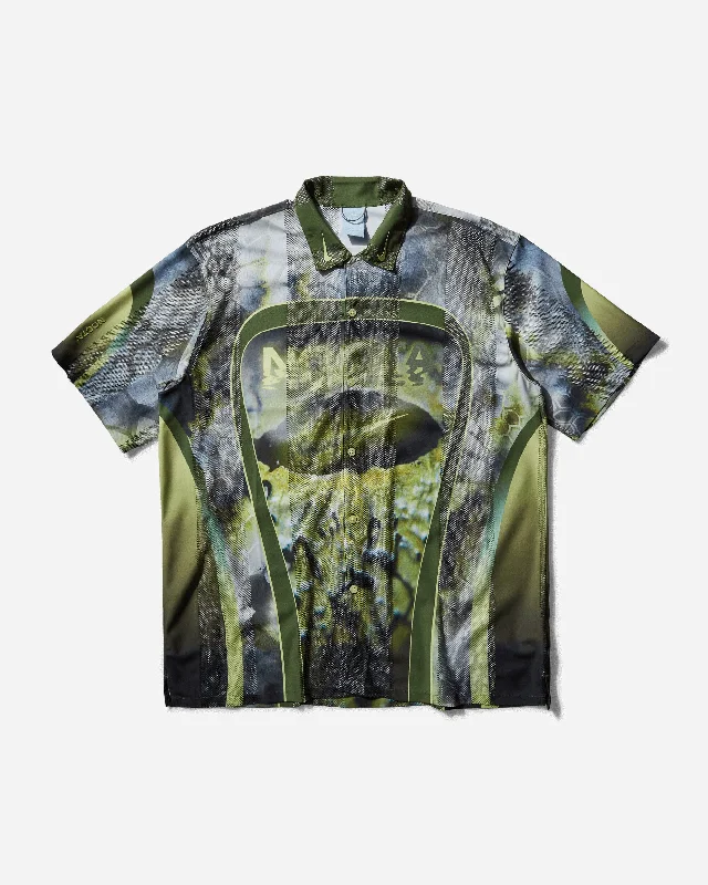 Men's Cufflink-Ready Shirts for Formal EventsMen's NOCTA Opal Tito Neeks Button Down Oil Green