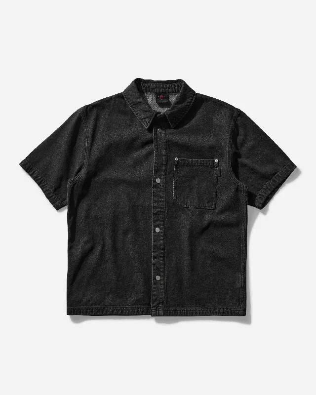 Men's Designer Shirts for a Statement PieceAir Jordan Denim Shirt Black