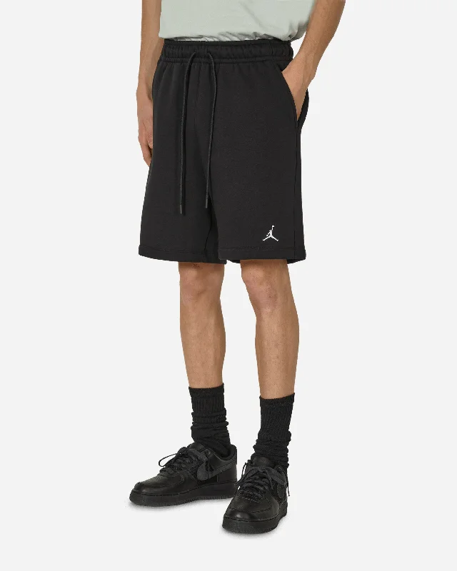 Layered Men's OverallsBrooklyn Fleece Shorts Black