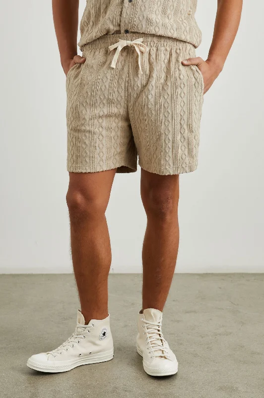 Men's Pants with Adjustable CuffsNOVA SHORT - CRAFT PAPER