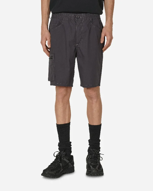Men's Pants with Contrast Fabric PanelsNomader Shorts Ink Black