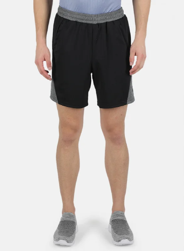 Men's Dress Pants for Special EventsMen Black Self Design Shorts