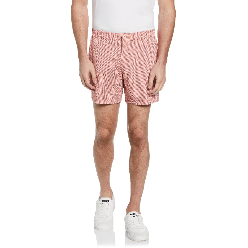 Men's Low-Waisted Pants for a Casual VibeSeersucker Short