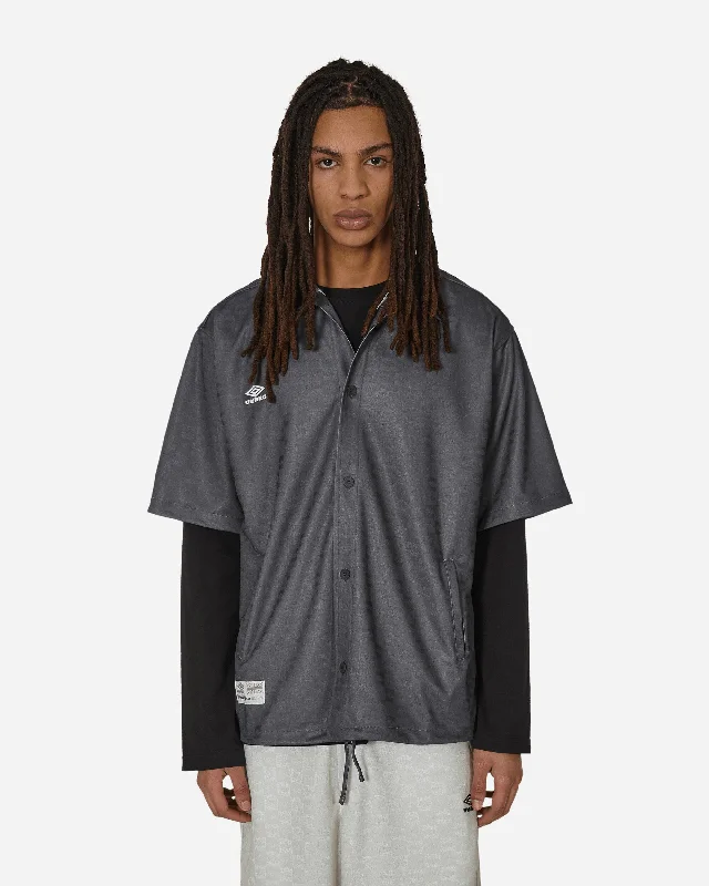 Men's Iron-Free Shirts for Wrinkle-Resistant WearJacquard Shirt Dark Shadow