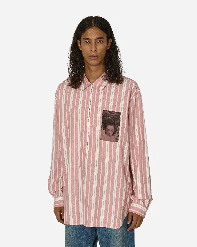 Men's Bold-Color Shirts for a Statement PieceTwin Peaks Striped Shirt Red