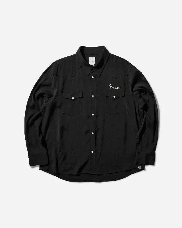 Men's Rugby Shirts for a Sporty LookMen's Four Corners Longsleeve Shirt Black