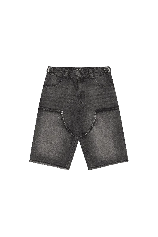 Breathable Men's Athletic ShortsWORKING MONEY SHORTS BLACK