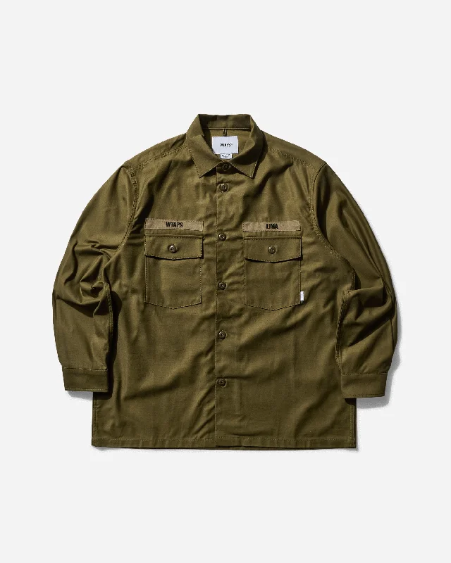 Men's Long-Sleeve Shirts for Year-Round WearMen's CBW Longsleeve Shirt Olive Drab