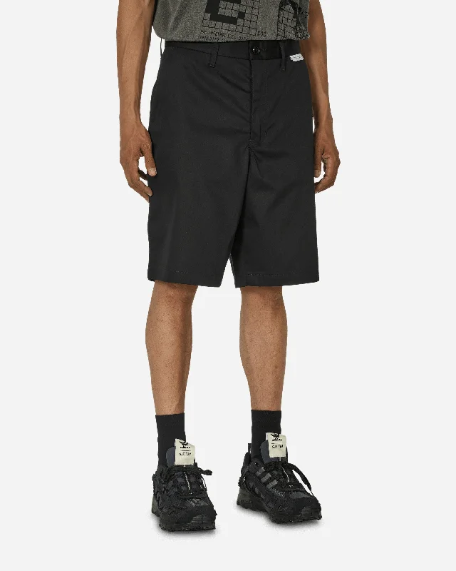 Men's Solid-Colored Pants for VersatilityWRKS2001 Shorts Black