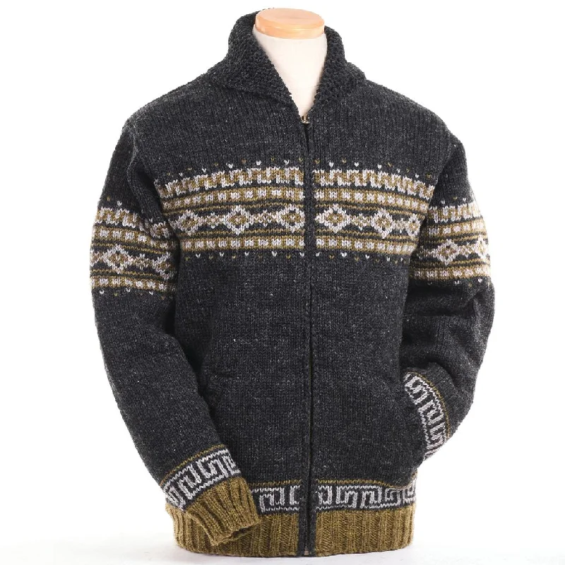 Men's Sweaters with Button-Up CollarsMen's Lost Horizons Call of the Wild Sweater