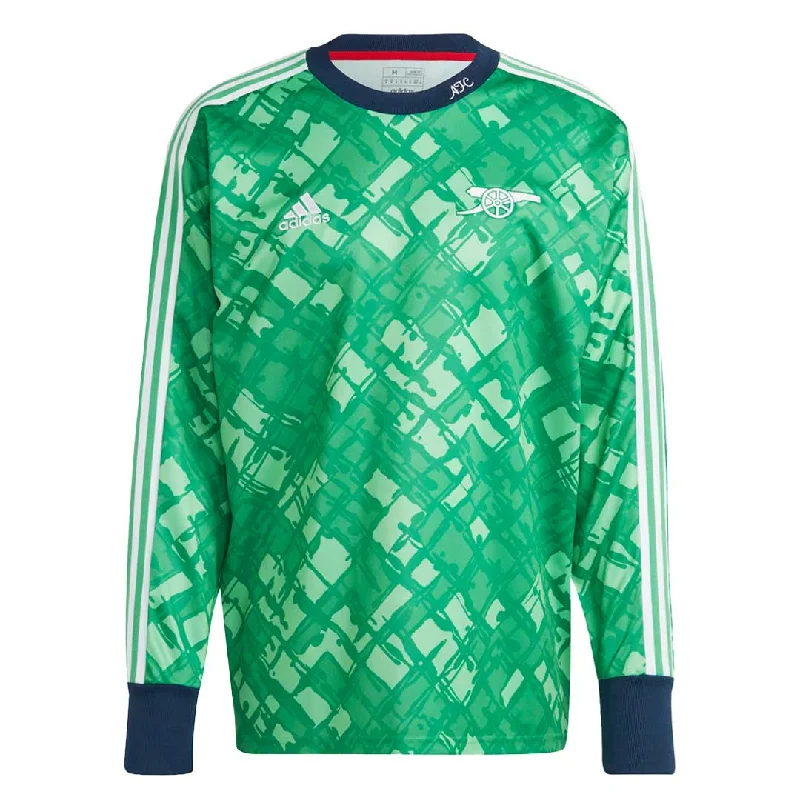 Men's Shirts with Cowl Necksadidas - Men's Arsenal FC Icon Goalkeeper Jersey (HT7193)