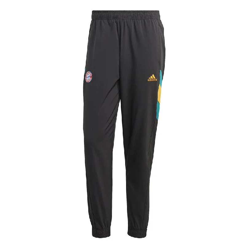 Warm Men's Fleece-Lined Topsadidas - Men's FC Bayern Icon Woven Tracksuit Pant (HT8837)