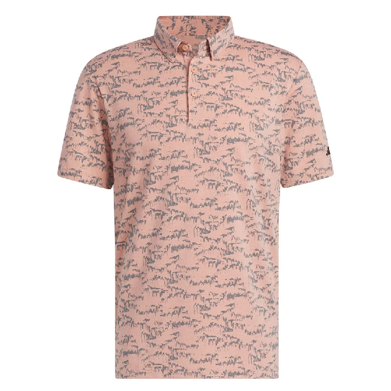Men's Shirts with Hook-and-Loop Closuresadidas - Men's Go-To Printed Polo (IB1985)