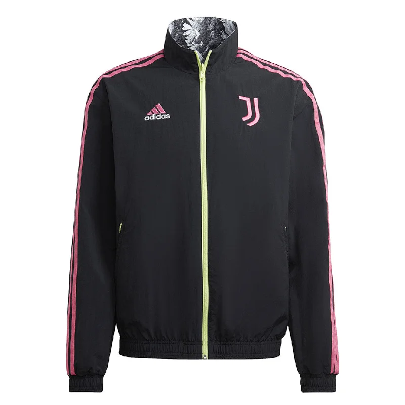 Men's Shirts with Ruffled Hemlinesadidas - Men's Juventus Anthem Reversible Jacket (HS9808)