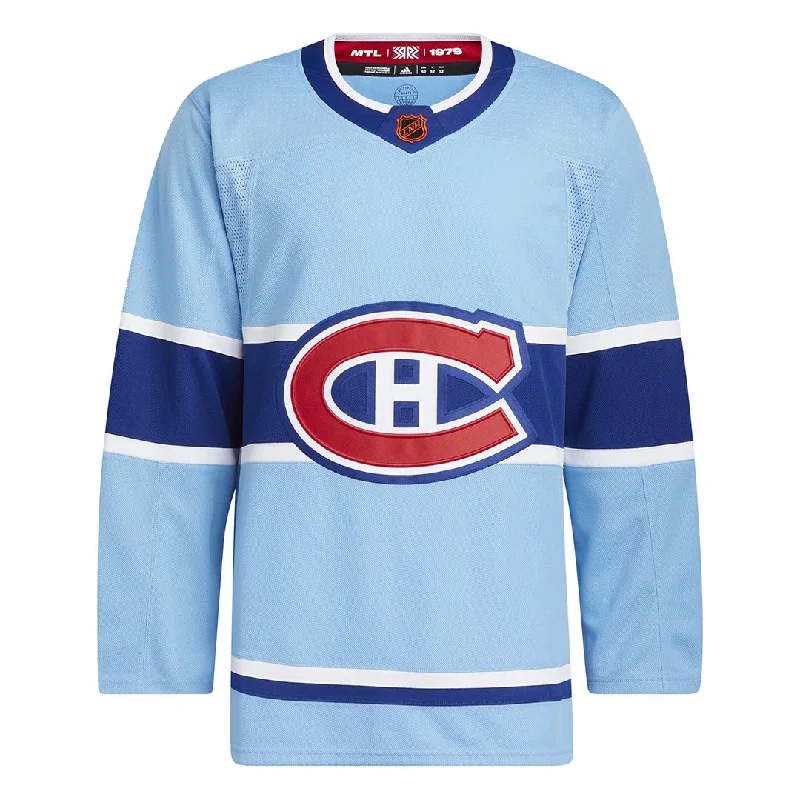 Men's Shirts with UV Protectionadidas - Men's Montreal Canadiens Authentic Reverse Retro Jersey (HN4097)