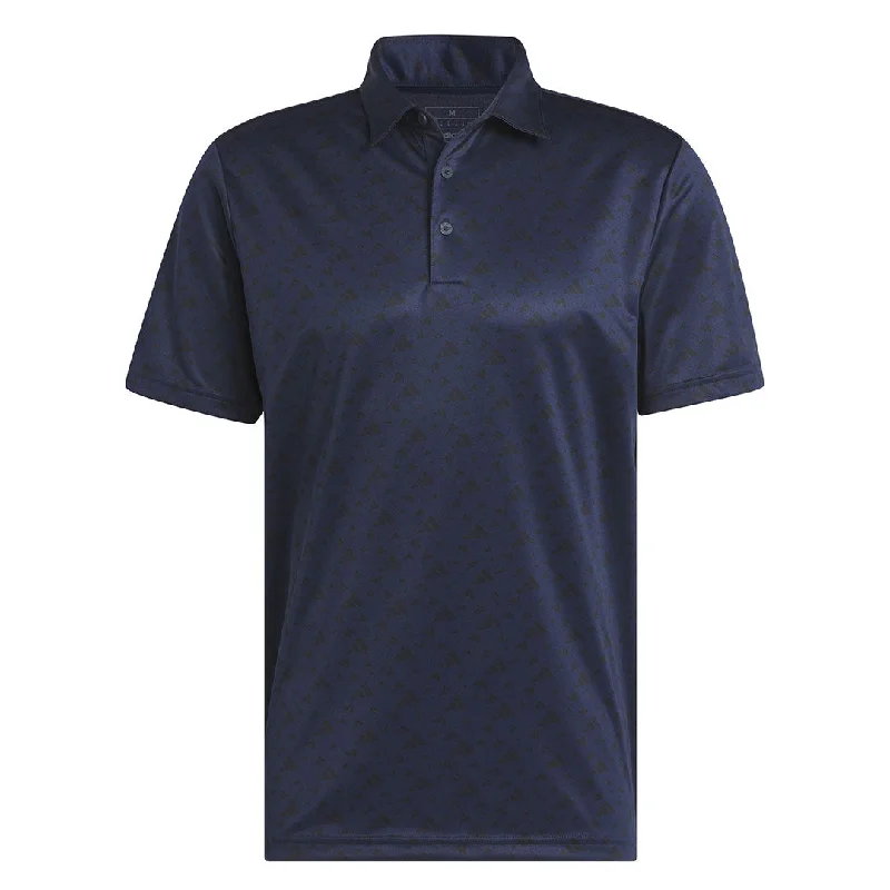 Men's Shirts with Hidden Buttonsadidas - Men's Core Allover Print Polo (HZ0416)
