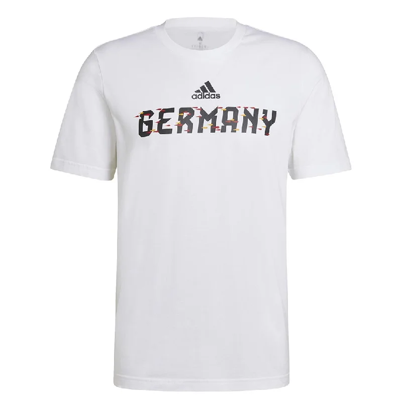 Men's Short-Sleeved Shirtsadidas - Men's Fifa World Cup 2022 Germany T-Shirt (HD6376)
