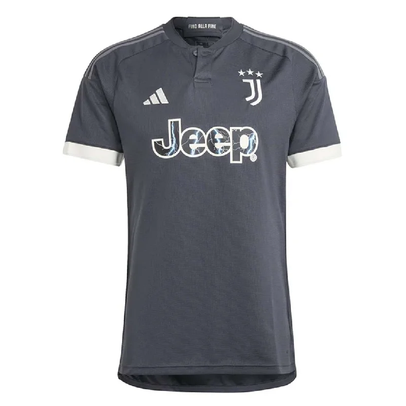 Men's Shirts with Roll-Up Sleevesadidas - Men's Juventus 23/24 Third Jersey (HR8250)
