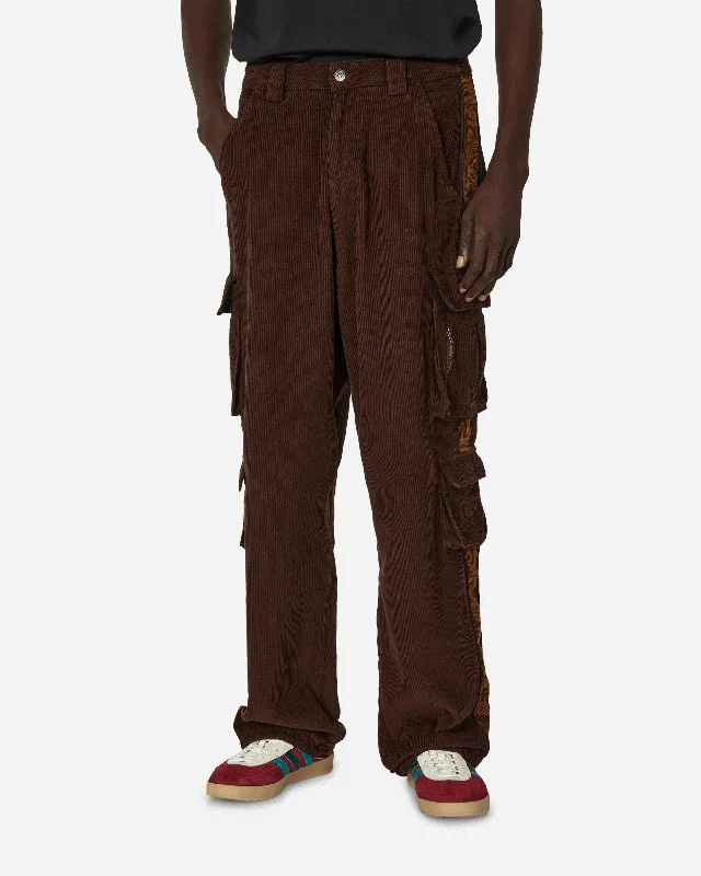Sustainable Men's JeansIniquity Cargo Trousers Brown