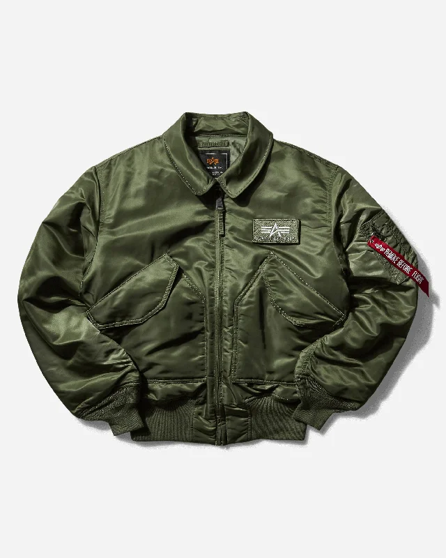 Men's Coats for Big and TallMen's CWU 45 Jacket Sage Green
