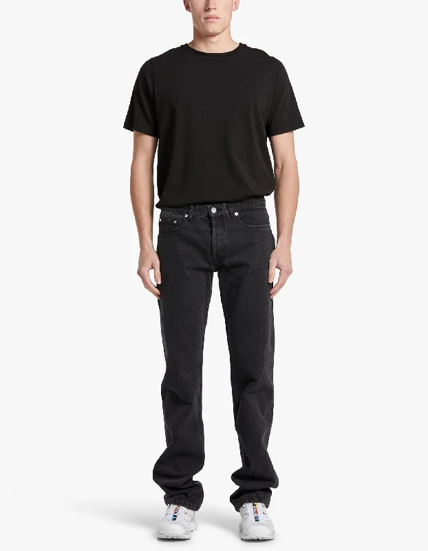 Light Blue Denim Men's JeansJean New Standard - LZE Noir Delave