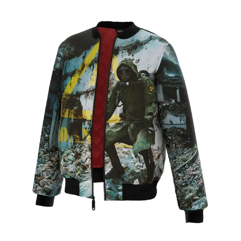 Men's Coats with Slim FitsApocalyptic Soldier Bomber Jacket