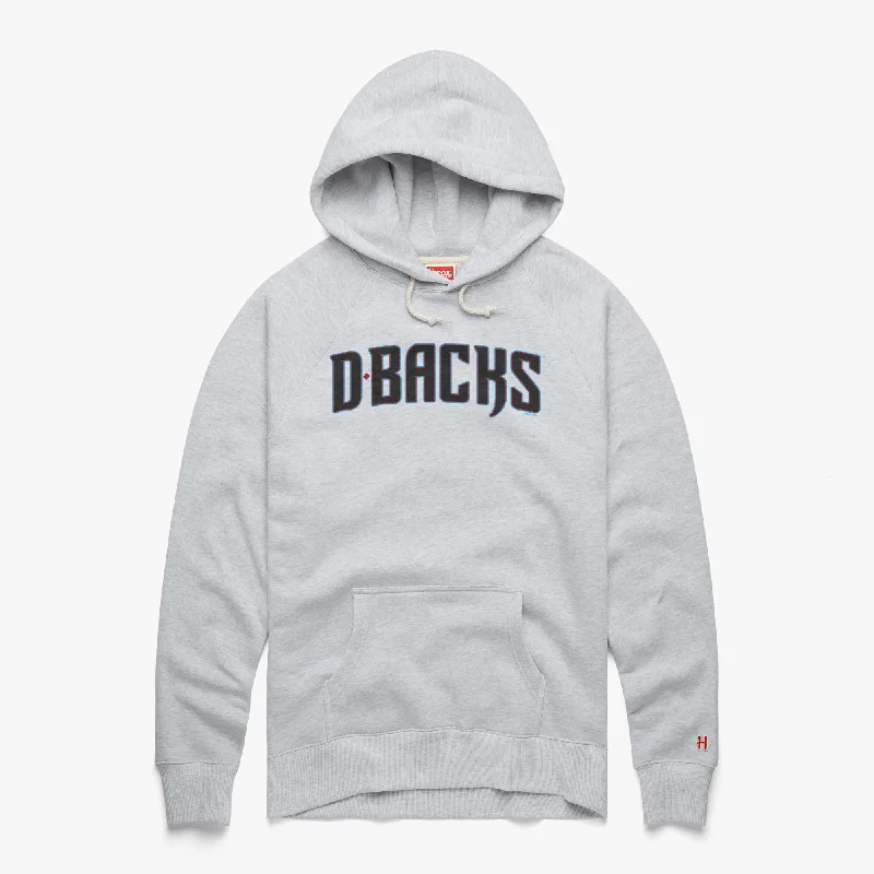 Fashionable Men's Streetwear HoodiesArizona Diamondbacks Jersey Logo Hoodie