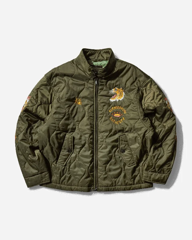 Men's Coats for Winter SportsNeighborhood G4 Jacket Olive Drab