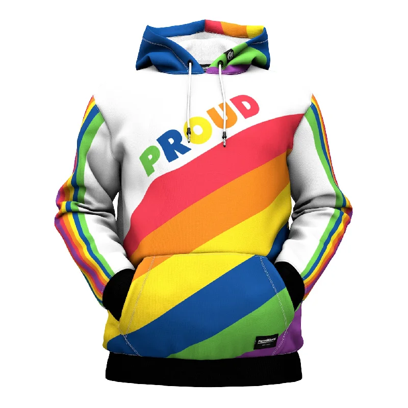 Men's Hoodies with Hidden Pockets for PhonesBe Proud Hoodie