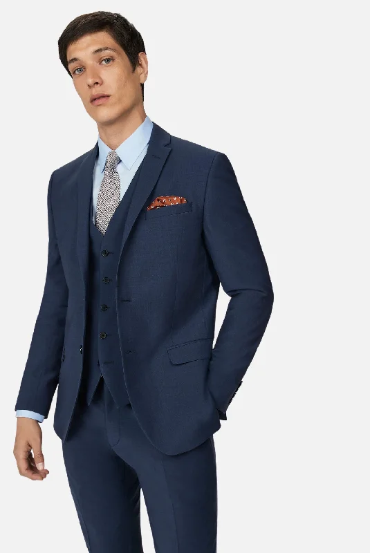 Lightweight Men's WindbreakersBlue Ted Baker Suit