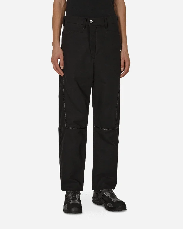 Men's Jeans for SportsTaped Trousers Black