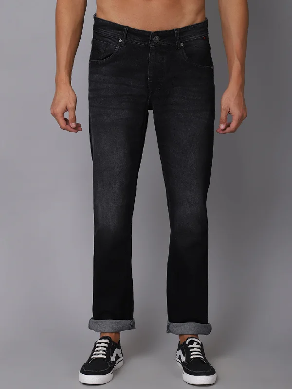 Durable Workwear Men's JeansMen's Ultra Narrow fit Light Fade Black  Jeans