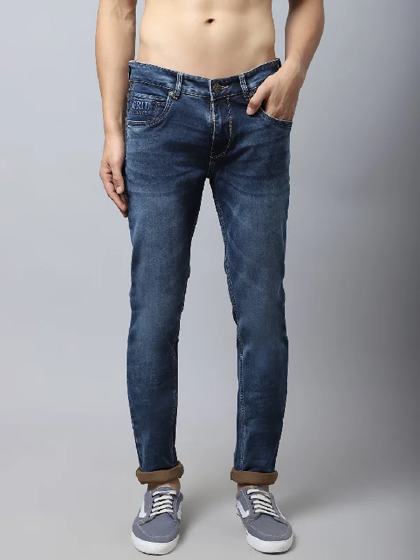 Everyday Men's JeansMen's Ultra Narrow fit Medium Fade Indigo Blue  Jeans