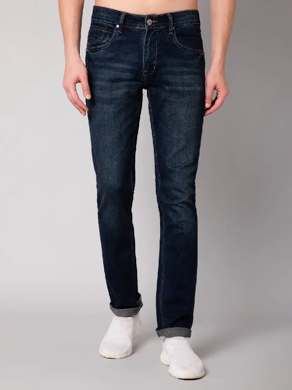 Men's Jeans in Unique PatternsMen's Ultra Narrow fit Light Fade Dirty Earth  Jeans