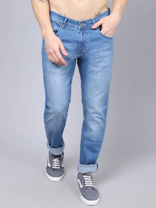 Workwear Men's JeansMen's Ultra Narrow fit Medium Fade Blue  Jeans