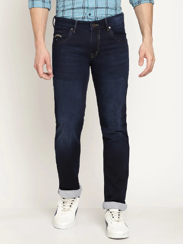 Latest Men's Jeans TrendsMen's Ultra Narrow fit Light Fade Navy Blue  Jeans