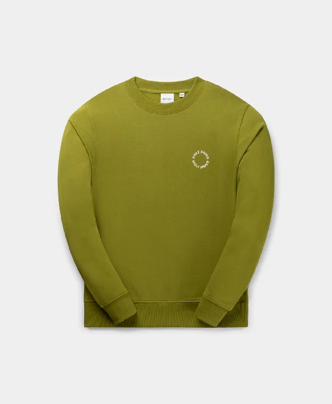 Men's Sweaters for Cold WeatherCardamom Green Orbit Sweater