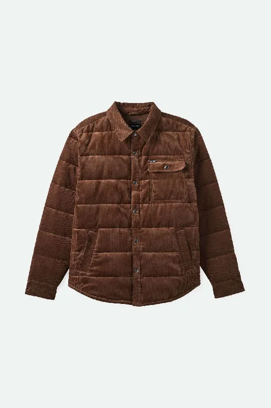 Men's Coats with Snap ButtonsCass Jacket - Pinecone Brown Cord