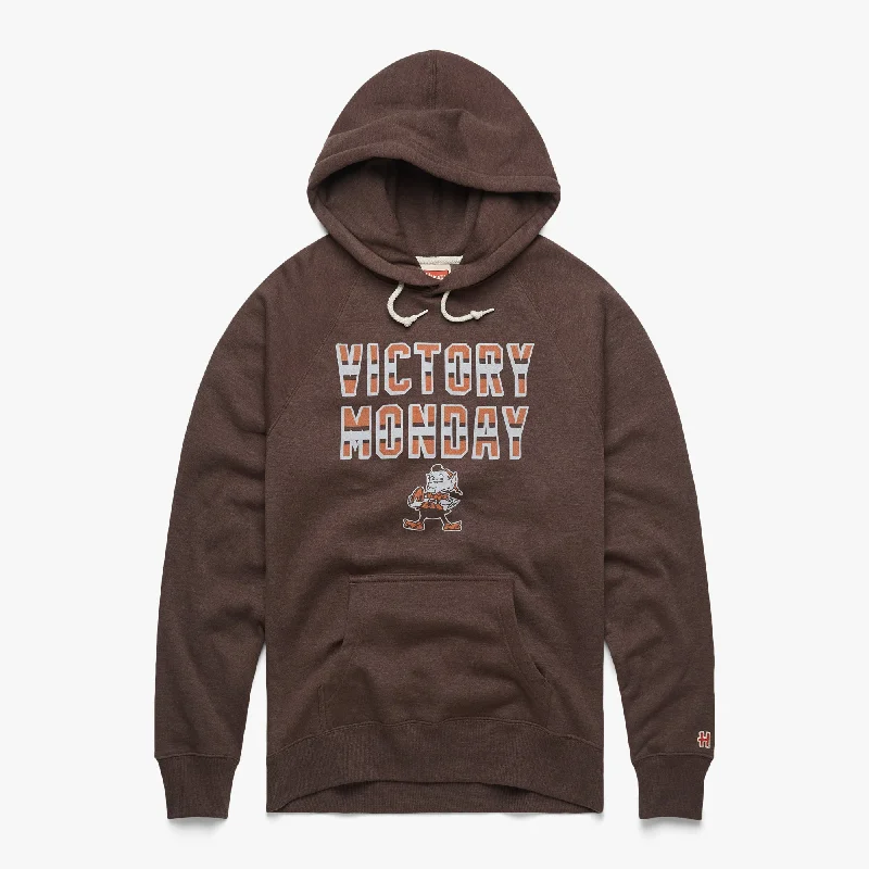 Men's Hoodies with Vintage StyleCleveland Browns Victory Monday Hoodie