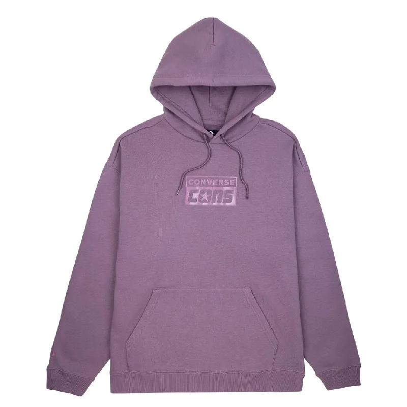 Men's Shirts with Asymmetrical HemlinesConverse - Men's CONS Hoodie (10026148 A02)
